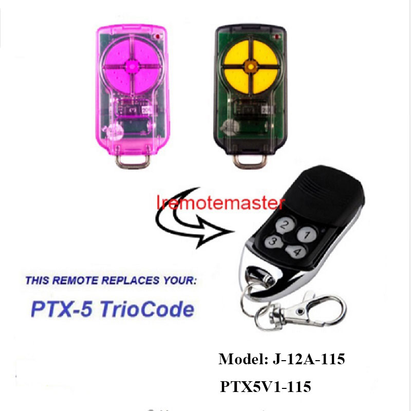 PTX5 V1 TrioCode Gate nuotolinio durų keitimo 433.92MHz riedėjimo kodas